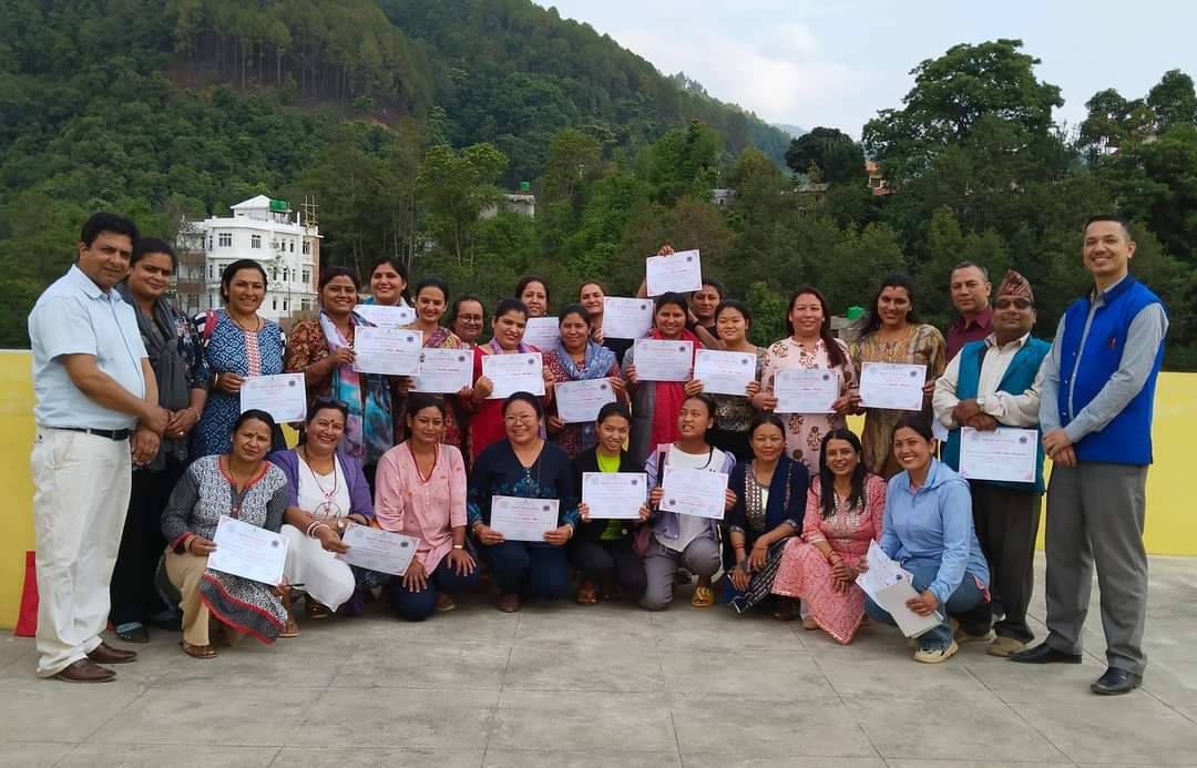 उदघोषण पुनर्ताजगी तालिम गोदावरीमा सम्पन्न